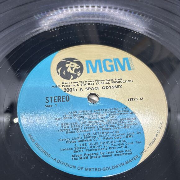 2001 A Space Odyssey Movie Soundtrack / Vinyl LP - GRG Tested - Picture 5 of 11
